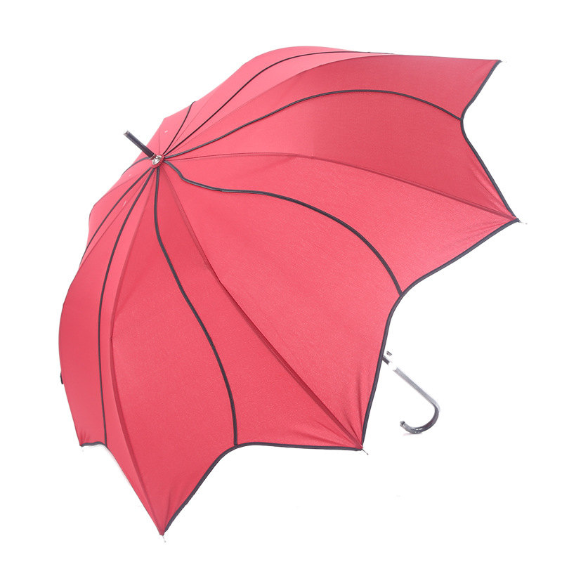 23寸8K直骨自动创意伞 枫叶伞