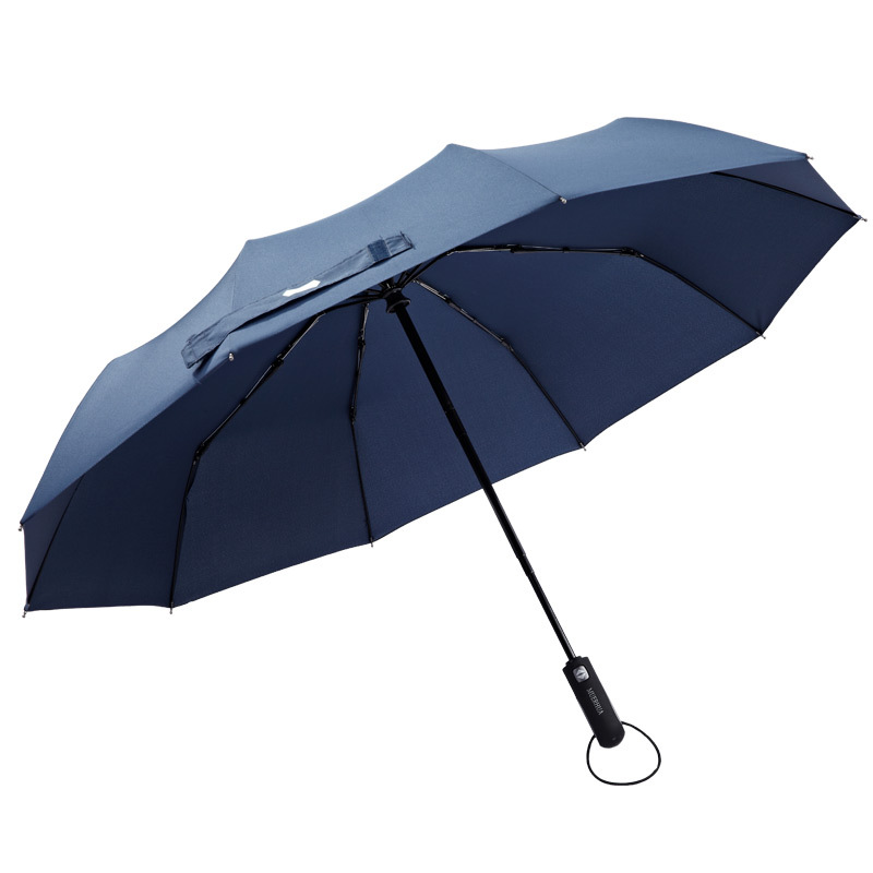 21寸8K三折全自动自开收男士商务伞